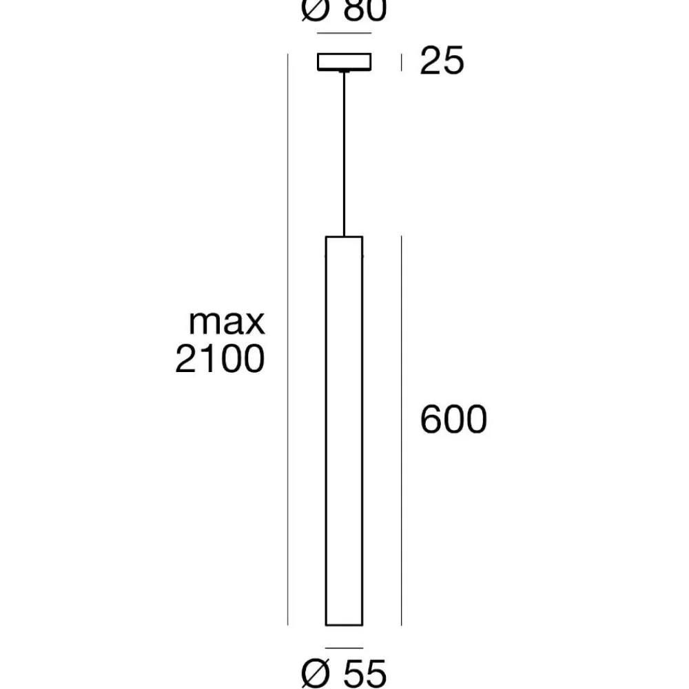 Lampade A Sospensione-Linea Light Birba lampada a sospensione bianca gu10