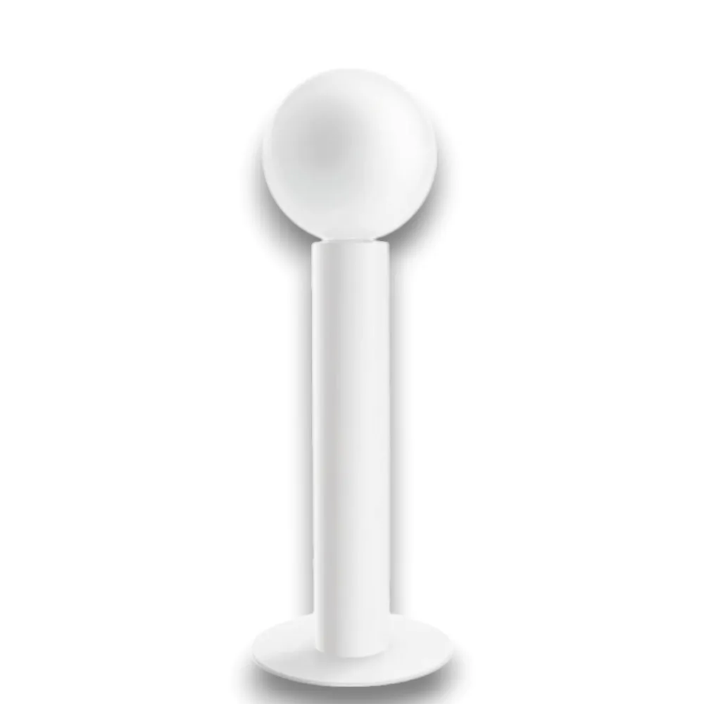 Abat Jour-Linea Light Birba tab abat-jour lampada da comodino bianca moderna