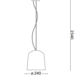 Lampade A Sospensione-Ideal Lux Bistro' sp1 square lampada a sospensione vetro trasparente