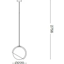 Lampade A Sospensione-Ideal Lux Bloom sp1 d22 lampada a sospensione per comodino camera da letto vetro nera
