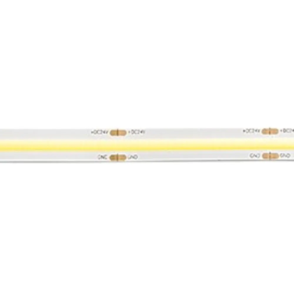 Strisce Led-Gea Luce Bobina 5 mt striscia led cob 24v dc 3000k 15w-mt
