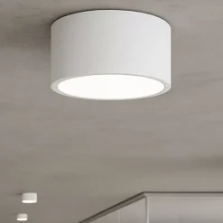 Faretti Da Soffitto-Ondaluce Boiler faretti tondo bianco led cct 3000k 4000k dimmerabile