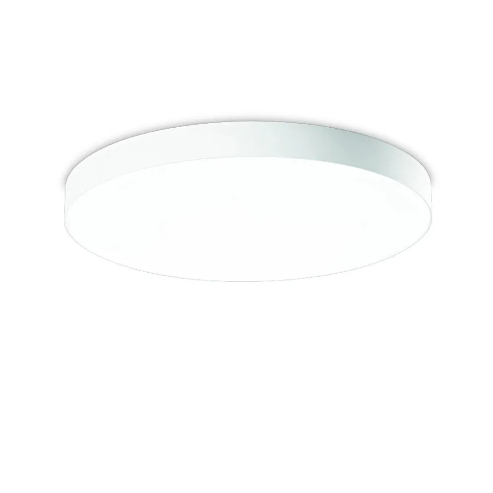 Plafoniere Moderne-Ondaluce Boiler plafoniera tonda led cct 3000k 4000k 60cm bianca