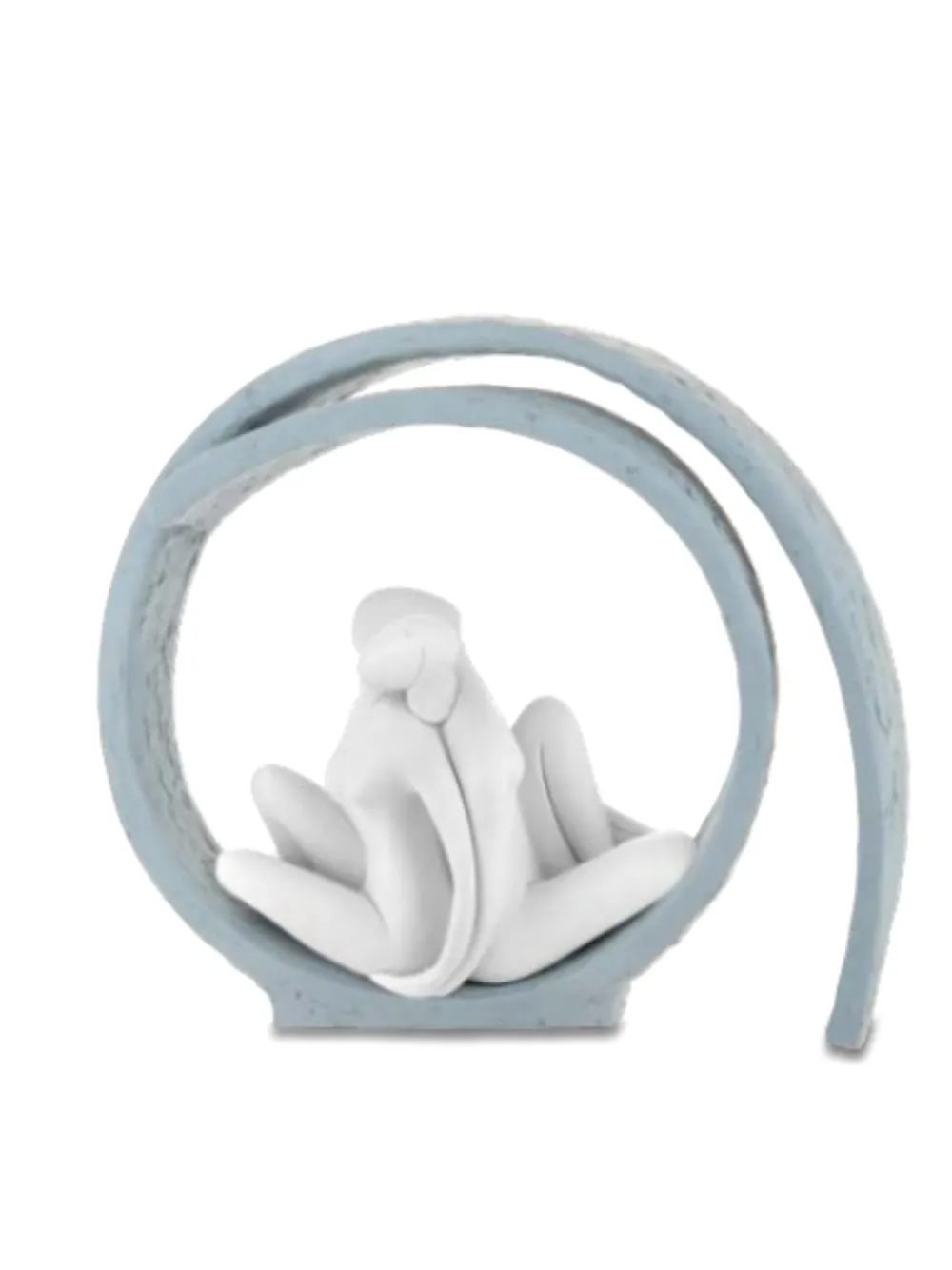 Soprammobili Moderni-Bongelli Preziosi Bomboniera scultura vortice carta da zucchero