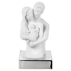 Soprammobili Moderni-Bongelli Preziosi Bomboniera matrimonio busto famiglia moderna argento
