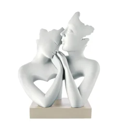 Soprammobili Moderni-Bongelli Preziosi Bomboniera matrimonio scultura famiglia nocciola stilizzata
