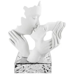 Soprammobili Moderni-Bongelli Preziosi Bomboniera matrimonio statuetta coppia argento
