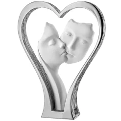 Soprammobili Moderni-Bongelli Preziosi Bomboniera per matrimonio cuore argento