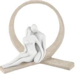 Soprammobili Moderni-Bongelli Preziosi Bomboniera per matrimonio scultura innamorati nocciola