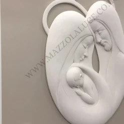 Capezzali-Bongelli Preziosi capezzale capoletto 105x60 sacra famiglia nocciola