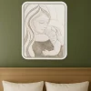 Capezzali-Bongelli Preziosi capezzale moderno maternita nocciola 30x38