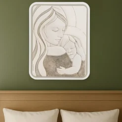 Capezzali-Bongelli Preziosi capezzale moderno maternita nocciola 30x38
