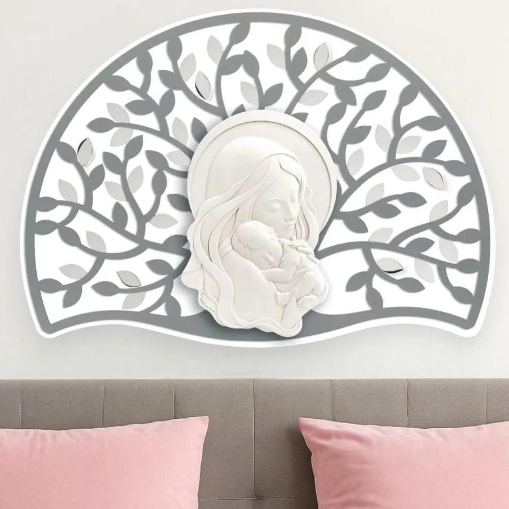 Capezzali-Bongelli Preziosi capezzale grigio 90x65 nascita