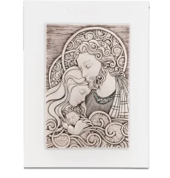 Capezzali-Bongelli Preziosi capezzale capoletto 30x40 quadretto sacra famiglia