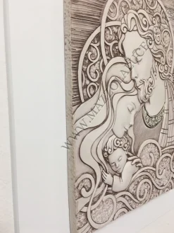 Capezzali-Bongelli Preziosi capezzale capoletto 30x40 quadretto sacra famiglia