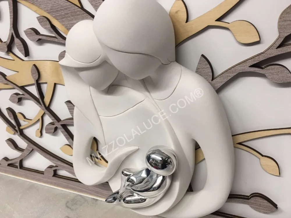 Capezzali-Bongelli Preziosi capezzale moderno sacra famiglia 70x48 rovere