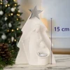 Presepi Di Natale-Bongelli Preziosi presepe di natale h15 natività moderna bianco