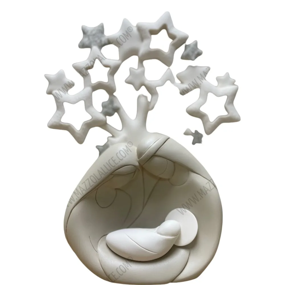 Presepi Di Natale-Bongelli Preziosi presepino adi natale nocciola h12 statuina natività