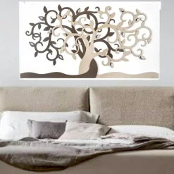 Quadri Moderni-Bongelli Preziosi quadro 110x60 moderno nocciola albero della vita