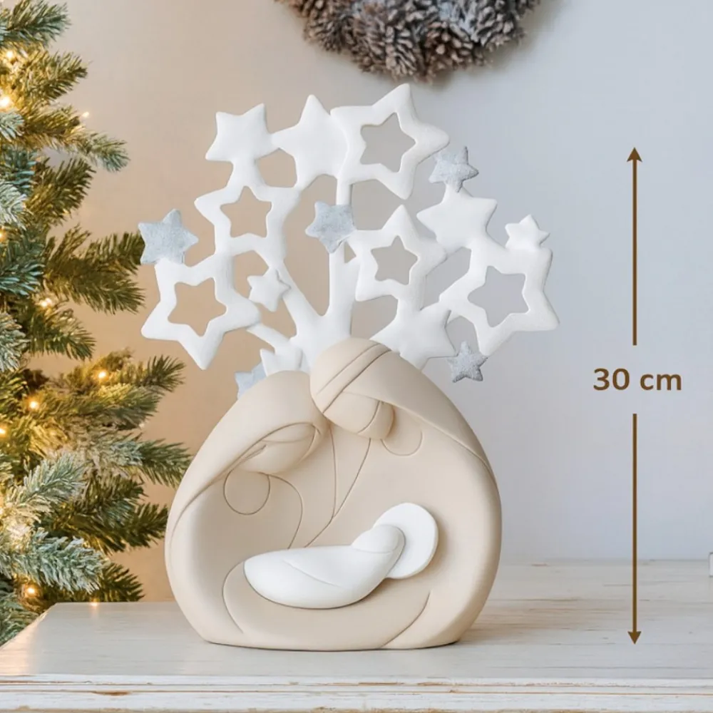 Presepi Di Natale-Bongelli Preziosi statuina h30 presepe di natale natività nocciola