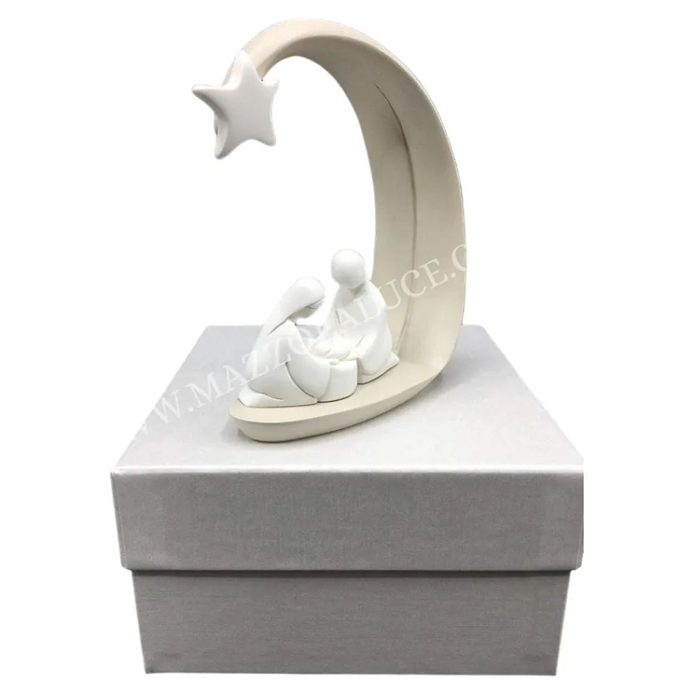 Presepi Di Natale-Bongelli Preziosi statuina presepe h13 moderno di natale nocciola