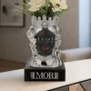 Soprammobili Moderni-Bongelli Preziosi testa di moro lei h28 vaso argento