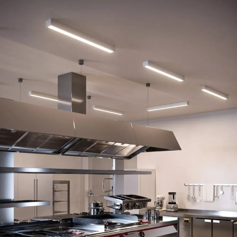 Plafoniere Moderne-Linea Light Box sb plafoniera led bianca 26w 4000k rettangolare