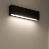 Applique Da Parete-Linea Light Box w1 applique nero mono emissione led 14w 2700k
