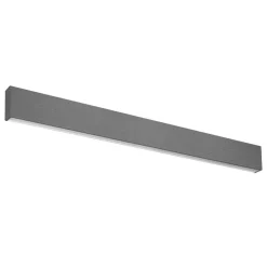 Applique Da Parete-Linea Light Box w2 applique led 41w 3000k cemento bi emissione