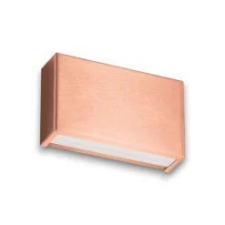 Applique Da Parete-Linea Light Box w1 rame mono emissione applique led 6w 2700k
