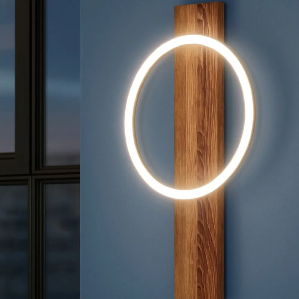Applique Da Parete-Eglo Boyal applique da parete stile nordico led 3000k