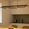 Lampadari Cucina-Eglo Boyal lampadario per cucina in legno effetto anticato led 3000k