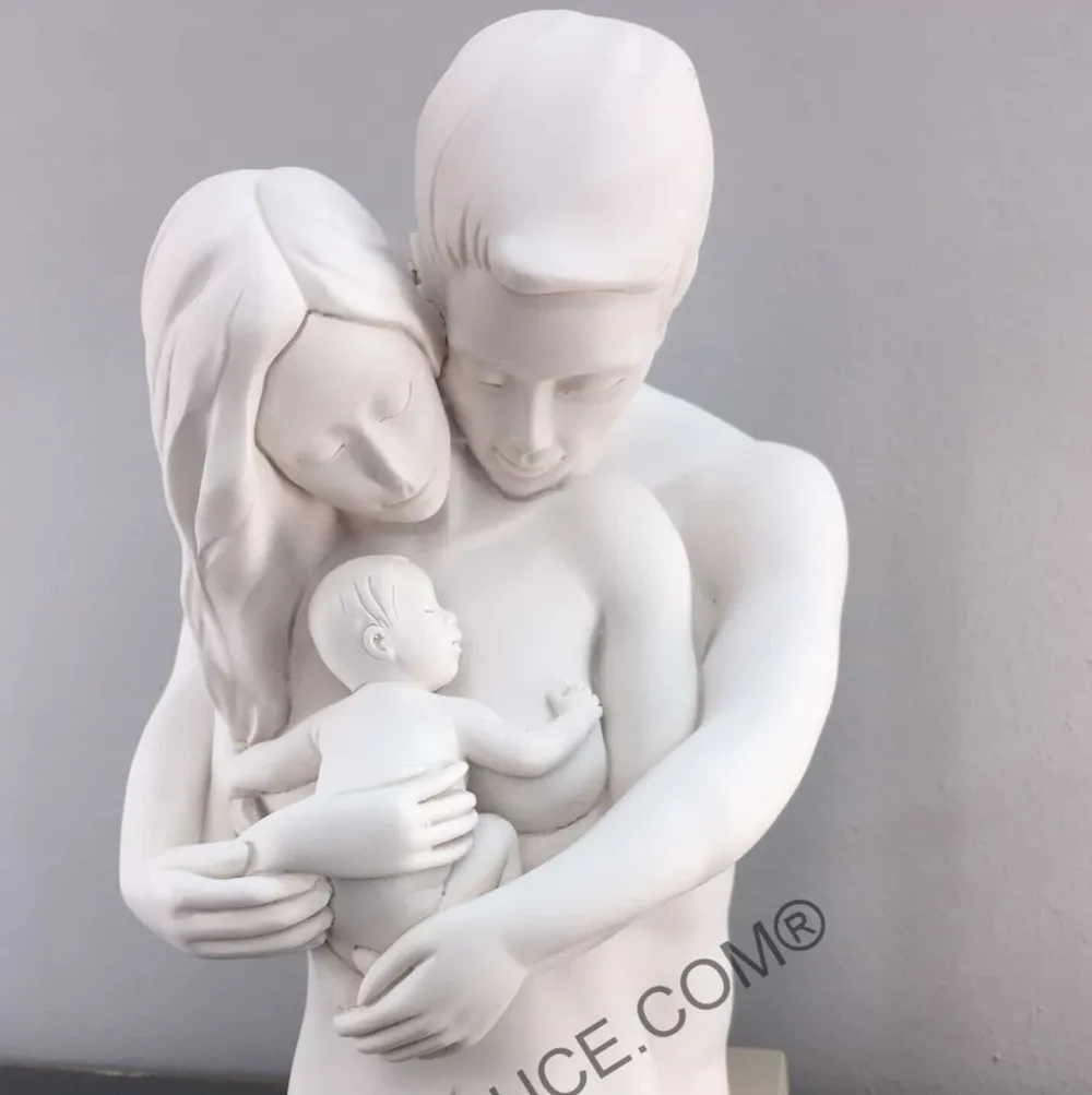Soprammobili Moderni-Bongelli Preziosi Busto famiglia soprammobile moderno