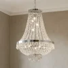 Lampadari Moderni-Ideal Lux Caesar sp9 lampadario di cristallo