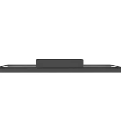 Plafoniere Moderne-Eglo Calagrano z plafoniera moderna quadrata nera led rgb 2700k a 6500k