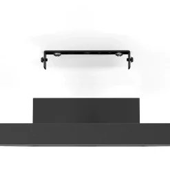 Plafoniere Moderne-Eglo Calagrano z plafoniera rettangolare moderna nera led rgb 2700k a 6500k smart