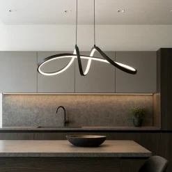 Lampadari Cucina-Eglo Calarossa z lampadario da cucina design originale led rgb 2700k a 6500k