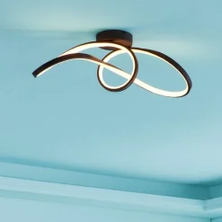 Plafoniere Moderne-Eglo Calarossa z plafoniera led con controllo remoto rgb 2700k a 6500k