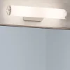 Applique Da Bagno-Ideal Lux Camerino ap2 applique specchio da bagno vetro bianco