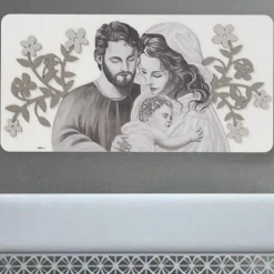 Capezzali-Selezionato da Mazzolaluce Capezzale bianco tortora grigio sacra famiglia moderna 120x60