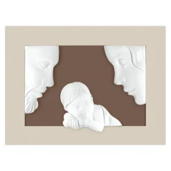 Capezzali-Bongelli Preziosi Capezzale moderno sacra famiglia nocciola 100x75