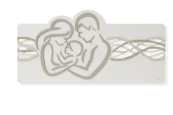 Capezzali-Selezionato da Mazzolaluce Capezzale capoletto sacra famiglia 120x60 moderna bianco rovere
