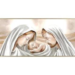 Capezzali-Selezionato da Mazzolaluce Capezzale capoletto sacra 90x60 famiglia cornice oro