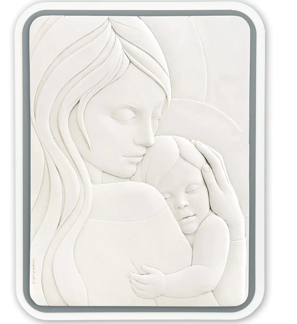 Capezzali-Bongelli Preziosi Capezzale capoletto 30x38 maternita grigio