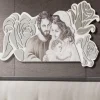Capezzali-Selezionato da Mazzolaluce Capezzale classico sacra famiglia 120x60 legno bianco grigio tortora