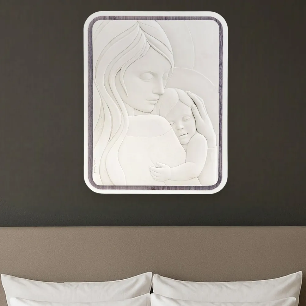 Capezzali-Bongelli Preziosi Capezzale maternita rovere 30x38 per camera da letto