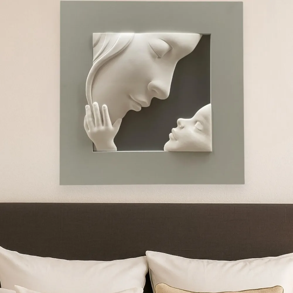 Capezzali-Bongelli Preziosi Capezzale moderno maternita 60x60 grigio