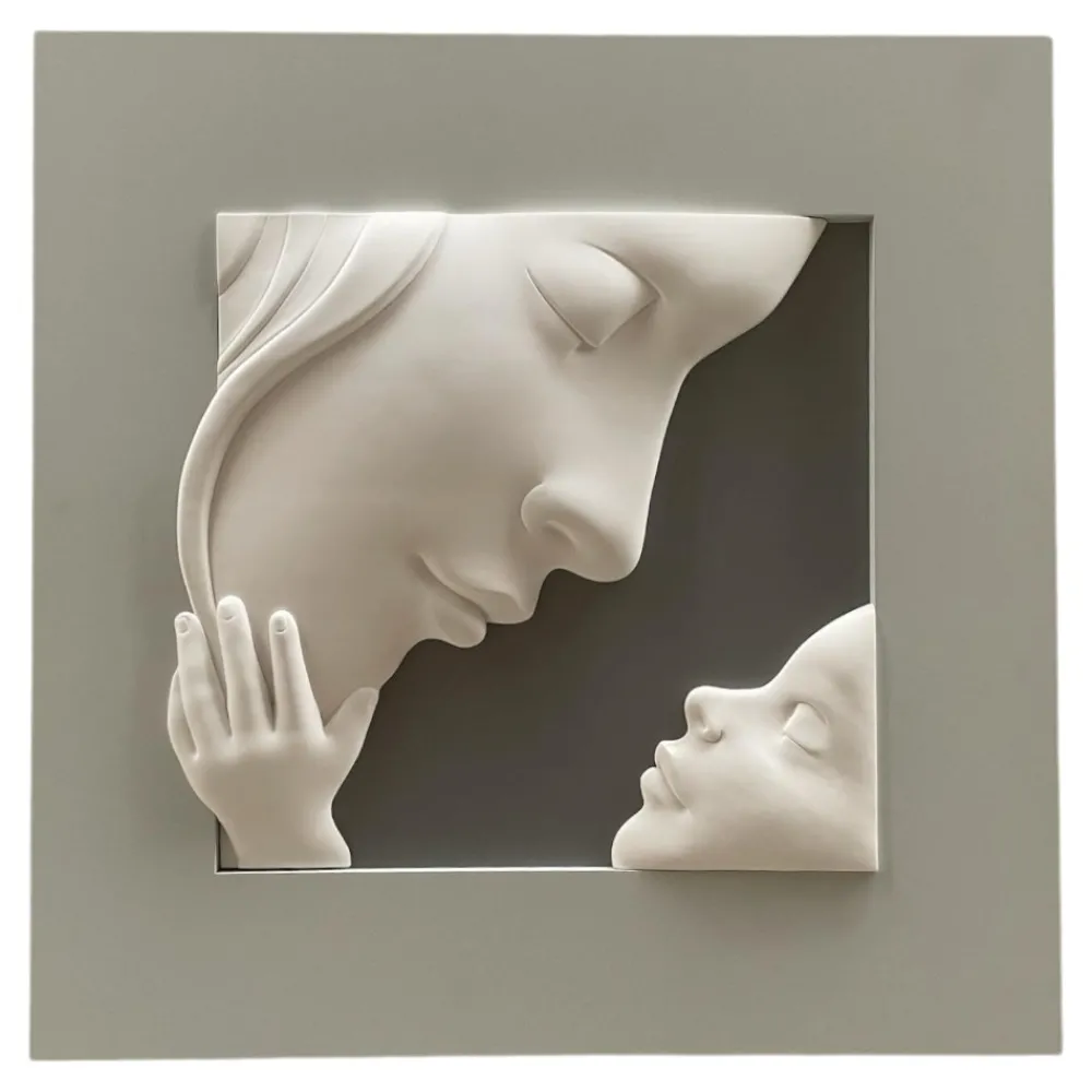 Capezzali-Bongelli Preziosi Capezzale moderno maternita 60x60 grigio