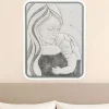 Capezzali-Bongelli Preziosi Capezzale moderno maternita grigio 45x58
