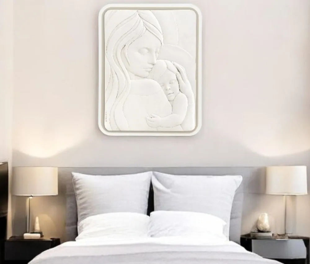 Capezzali-Bongelli Preziosi Capezzale moderno maternita nocciola 30x38